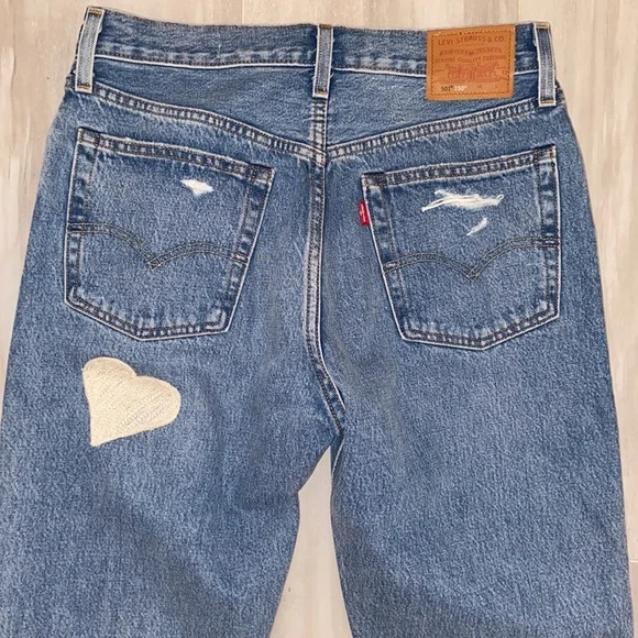 Levi’s 150 Yr. Ann. Selvedge Capital E 501, XOXO Collab., 28x30, EUC, $225 MSRP - Picture 9 of 13